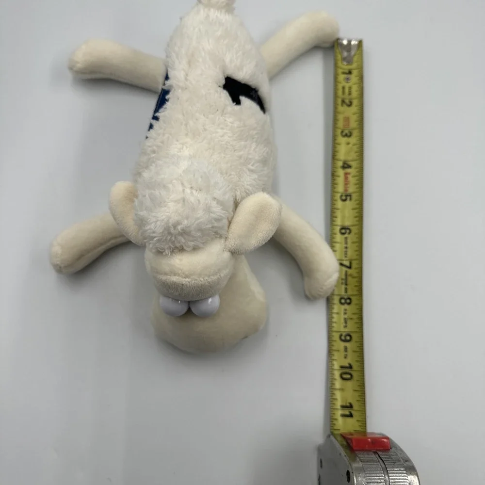 VTG Serta Mattress #1 Counting Sheep Plush Stuffed Animal 2000 Curto Toy White‎